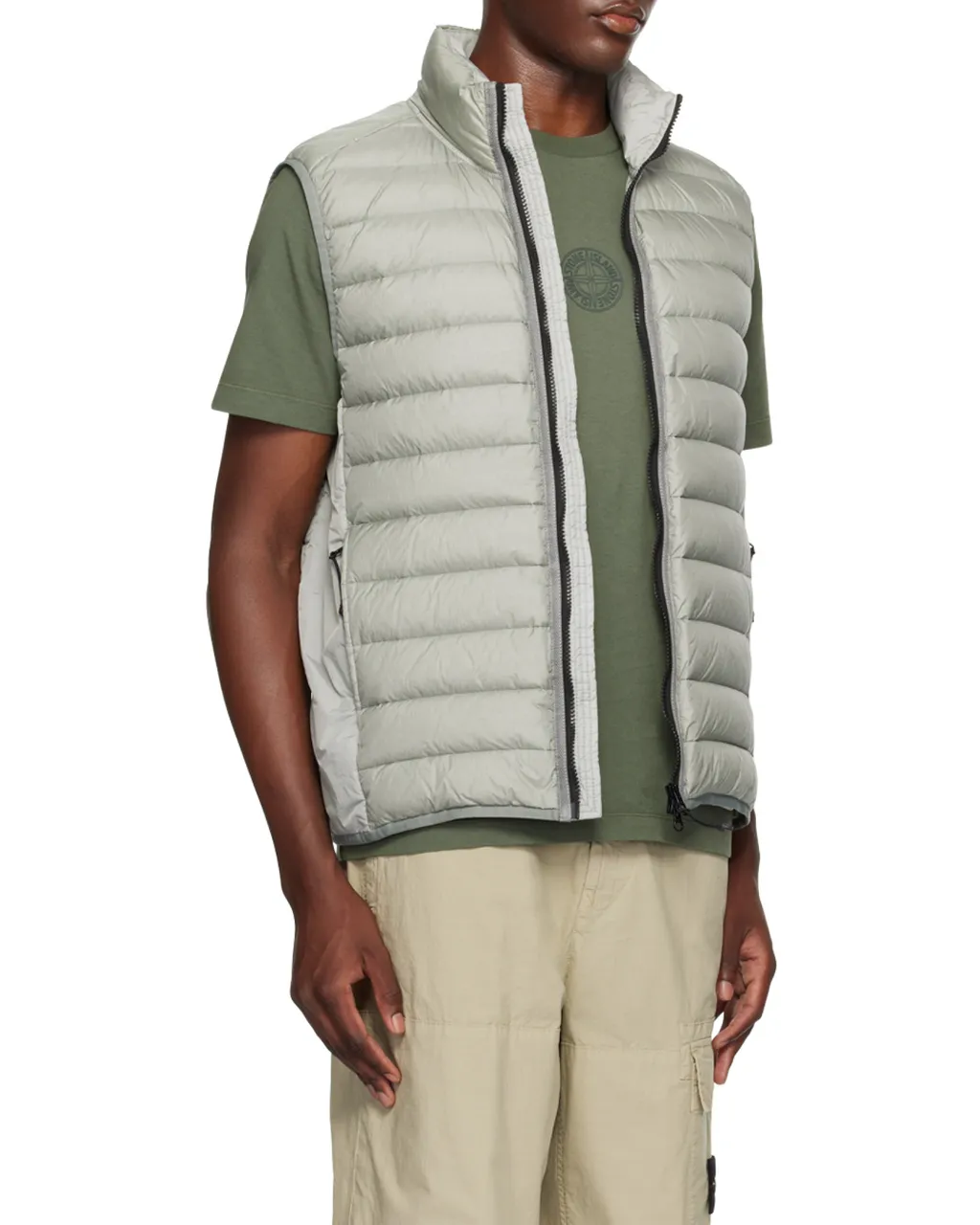 High Neck Padded Vest