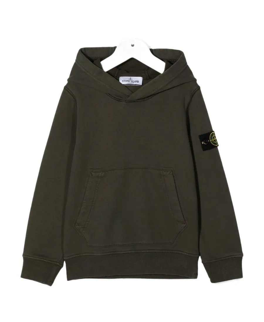 Logo-Patch Pullover Hoodie