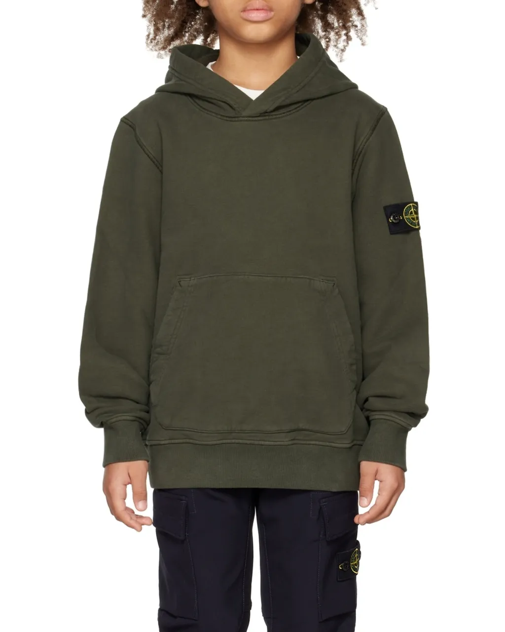 Logo-Patch Pullover Hoodie