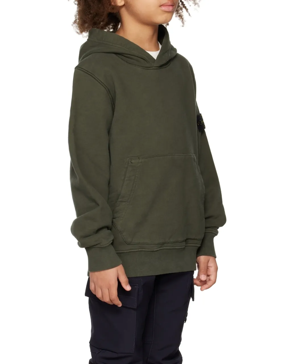 Logo-Patch Pullover Hoodie