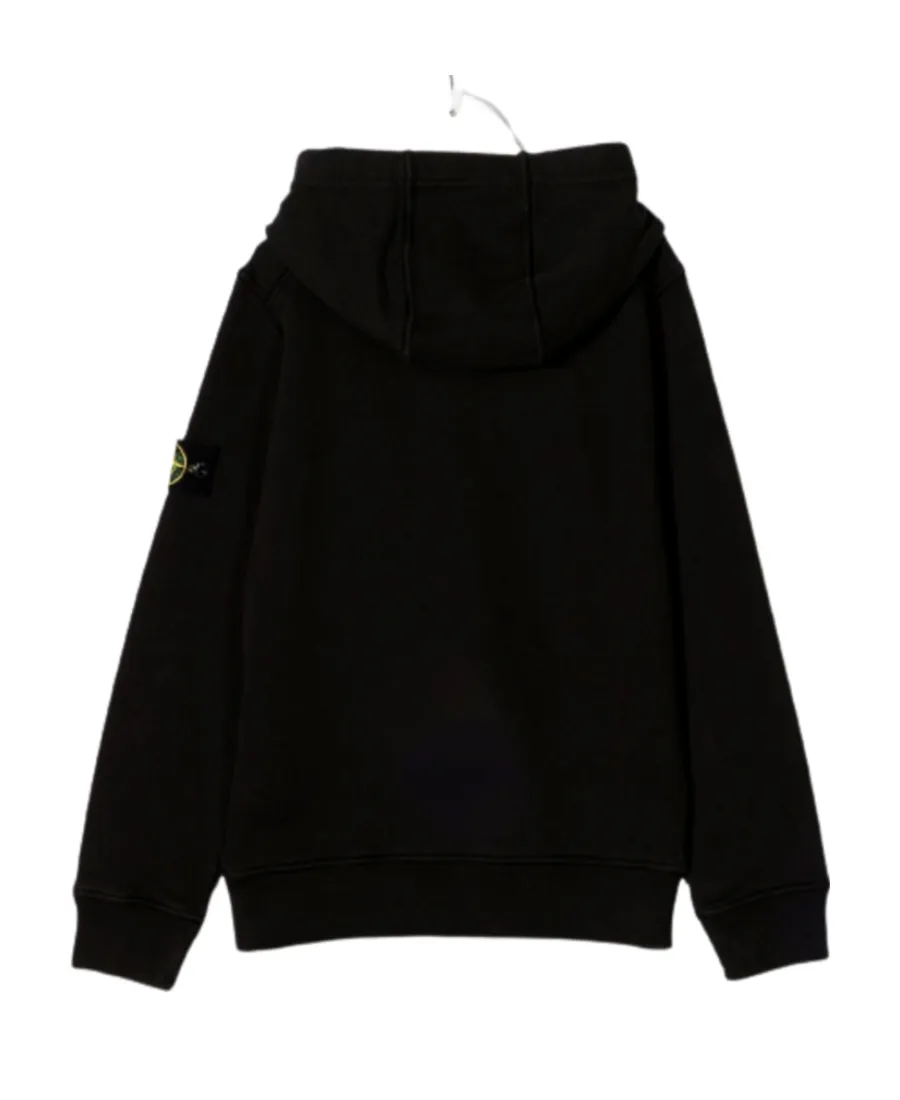 Logo Patch Long-Sleeved Hoodie