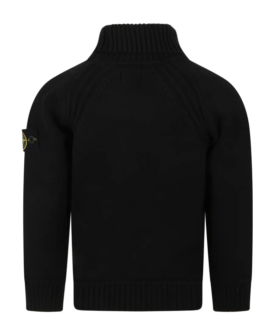 Logo Patch Knitted Jumper