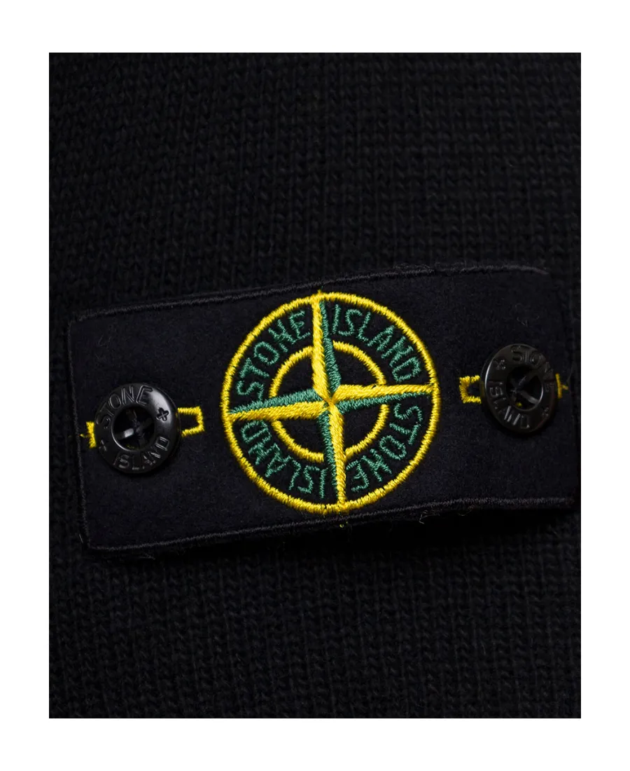 Logo-Patch Knitted Jumper