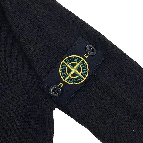 Logo-Patch Crew-Neck Jumper