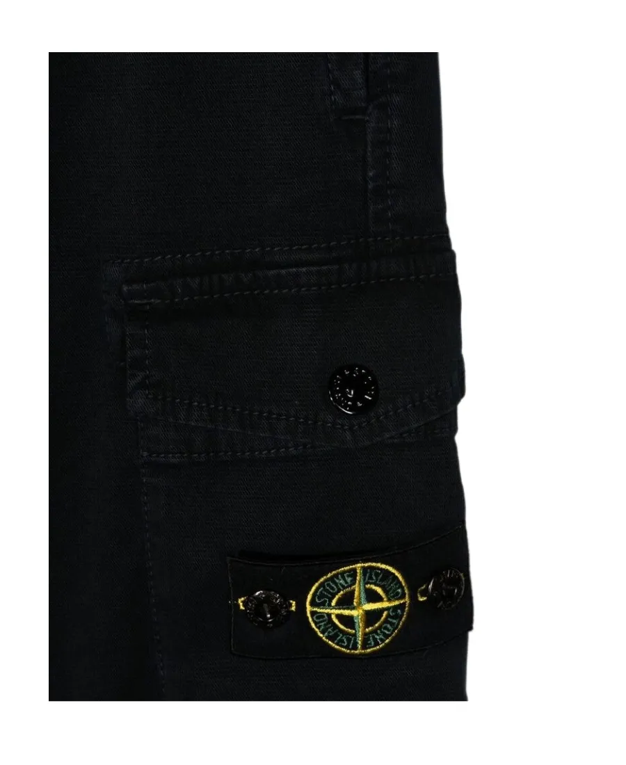Teen Compass-Patch Cargo Trousers