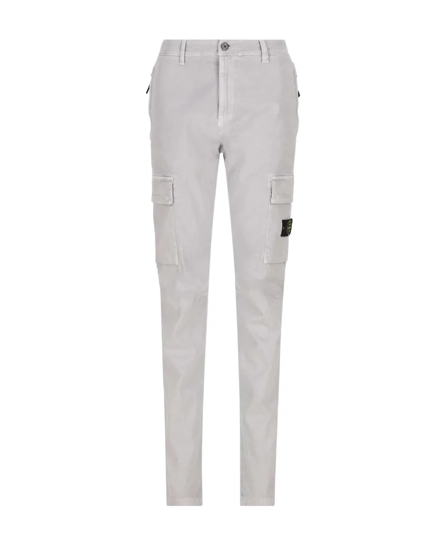 Teen Logo-Patch Straight-Leg Trousers