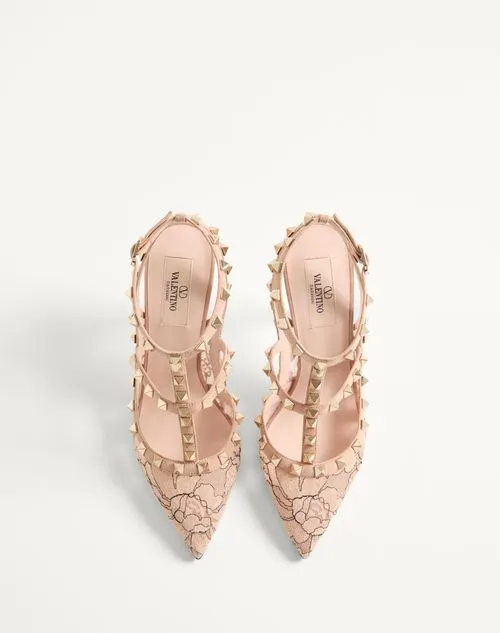 Ankle Strap Rockstud Pumps