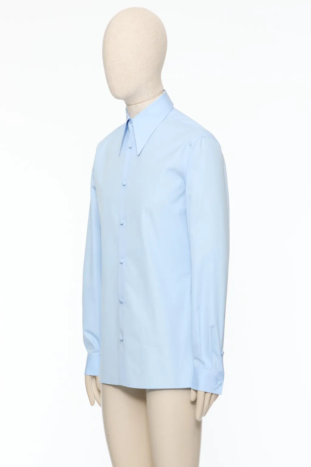 Button-Up Long-Sleeved Shirt