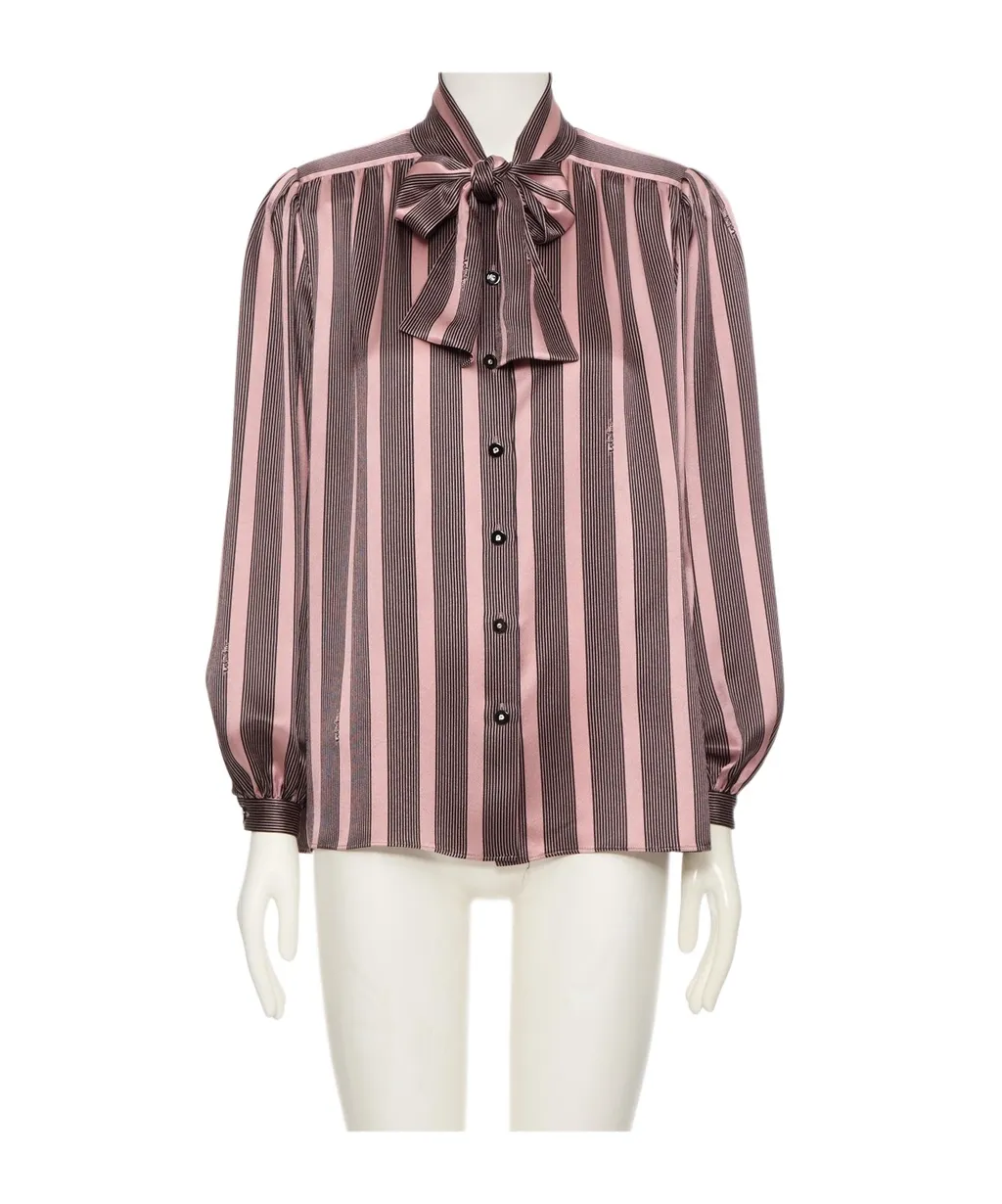 Striped Button-Up Top