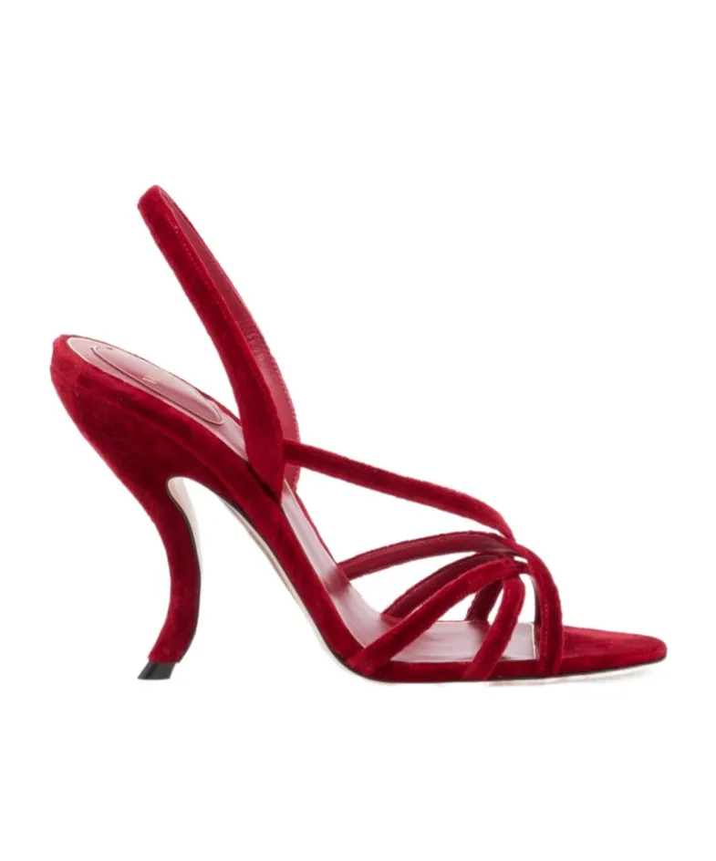 Fetishique Velvet Sandals 105Mm