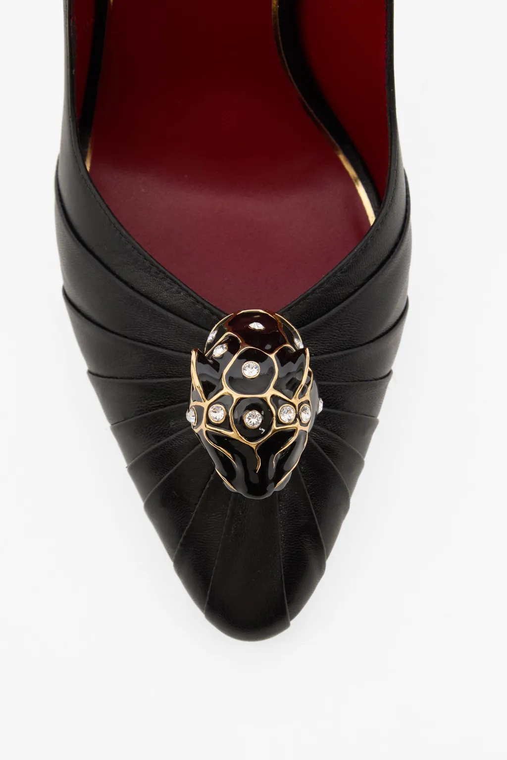 Panthea Embellished Pointed Toe Pumps