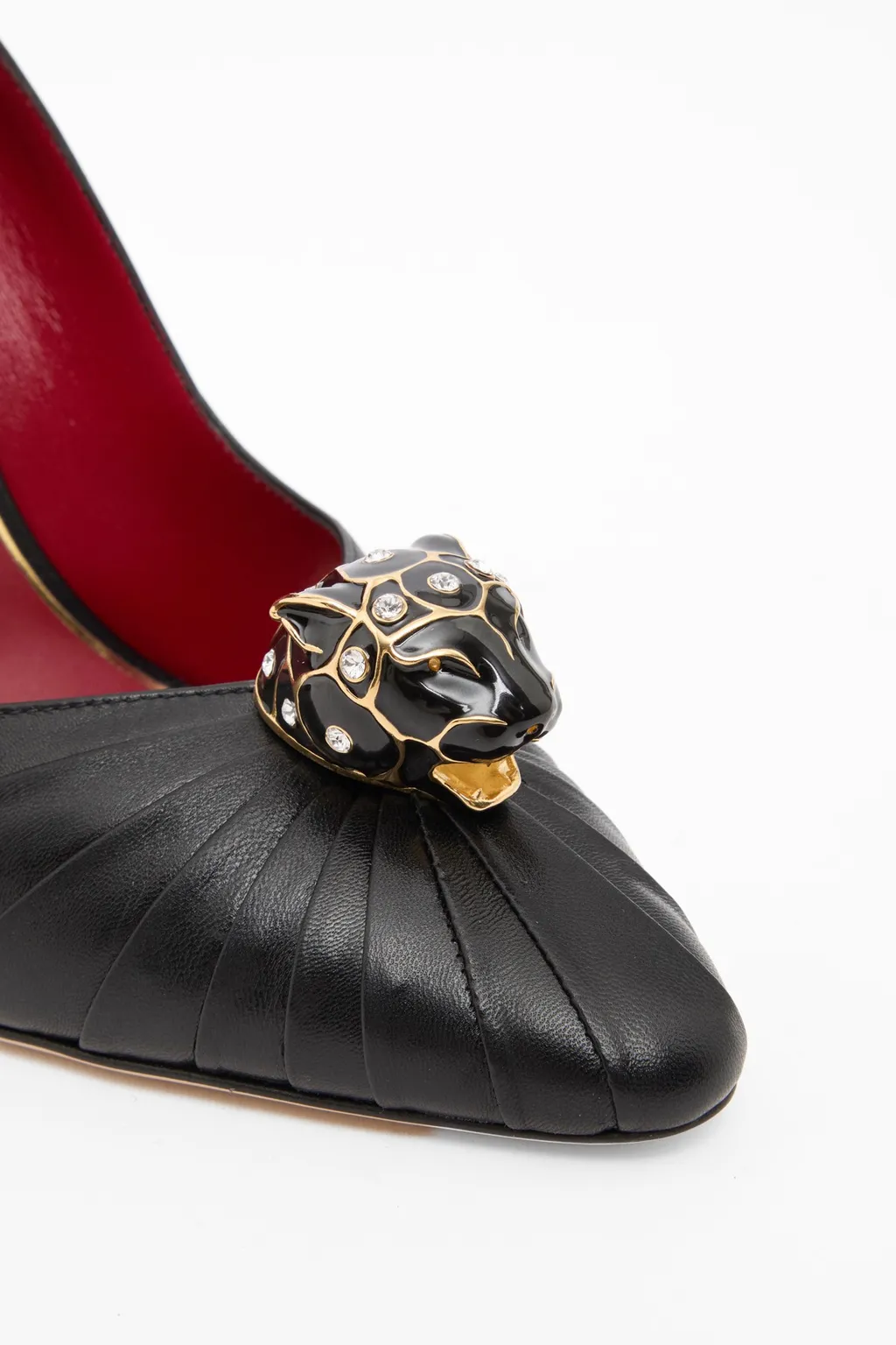 Panthea Embellished Pointed Toe Pumps