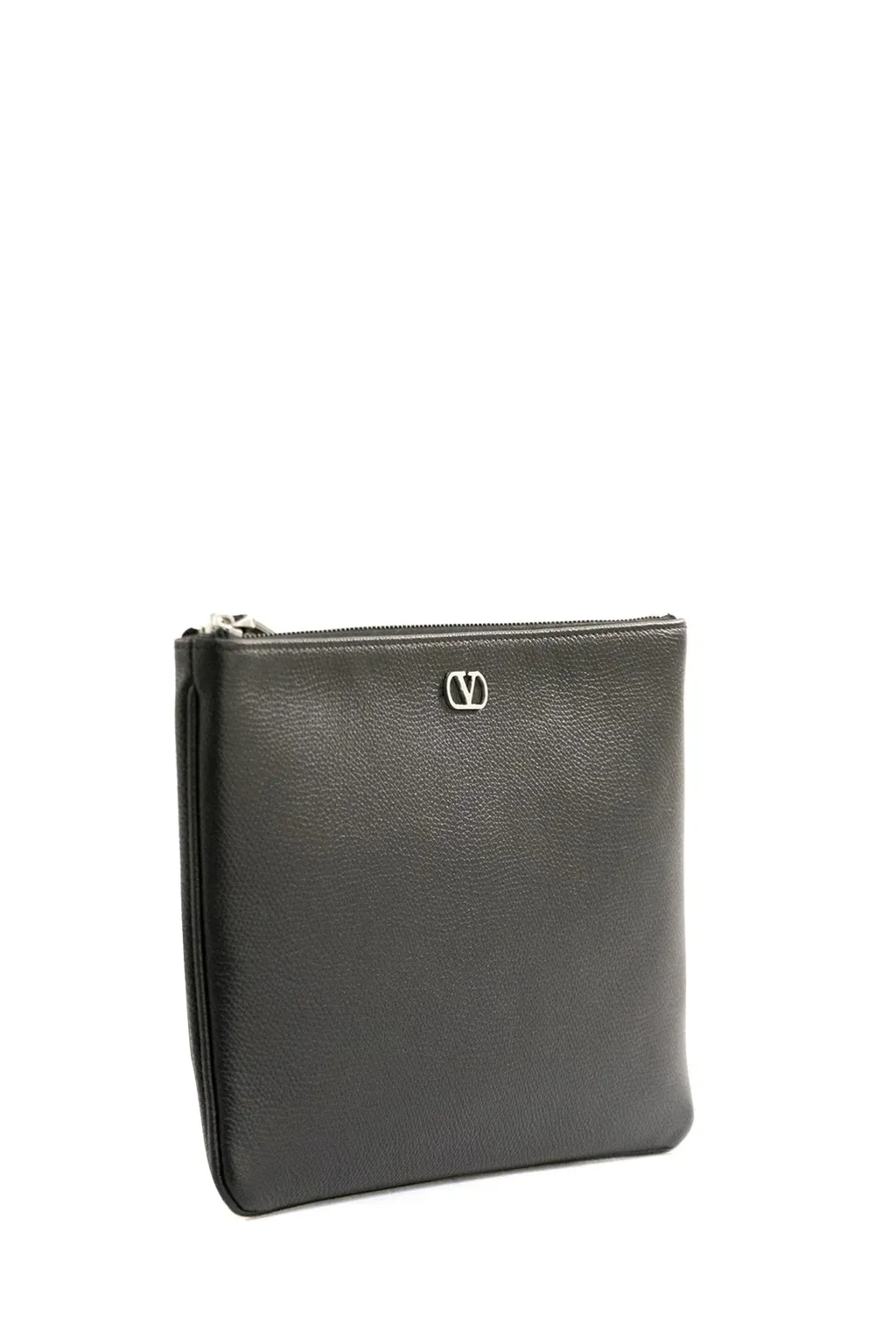 Vlogo Signature Zip-Up Clutch Bag