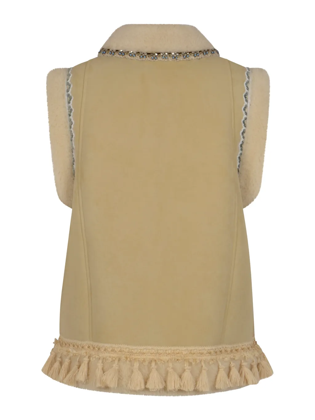 Tassel-Embellished Waistcoat