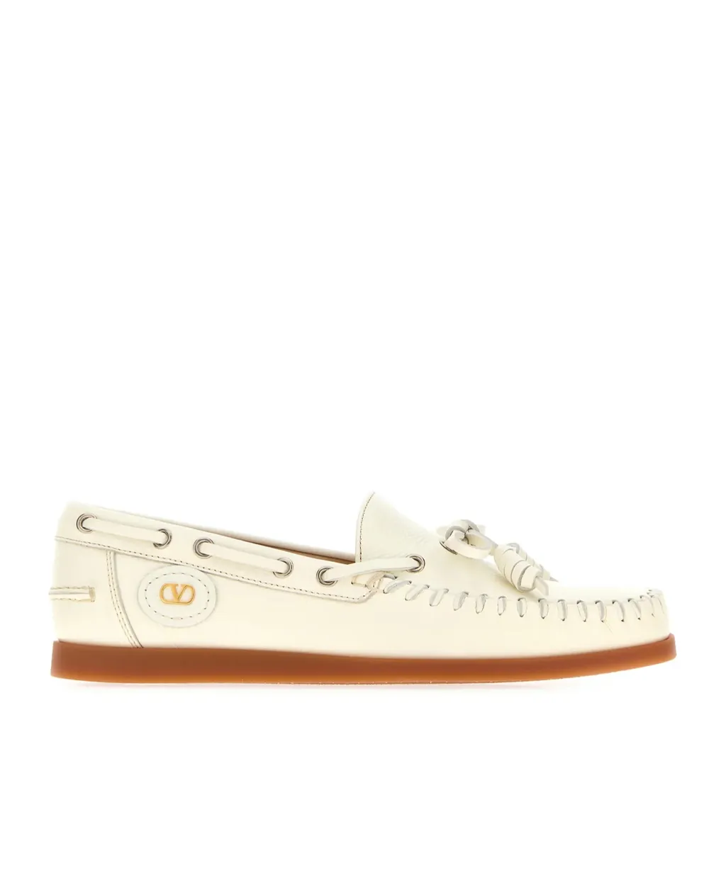 Palm Avenue Buffalo Leather Boat Shoe