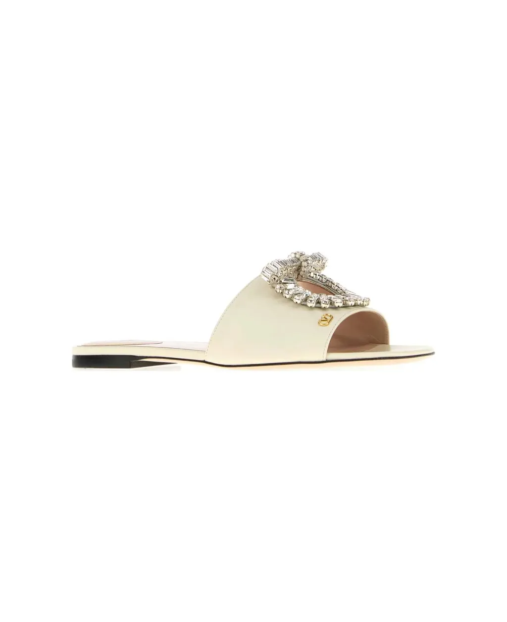 Adamantine Crystal-Embellished Sandals
