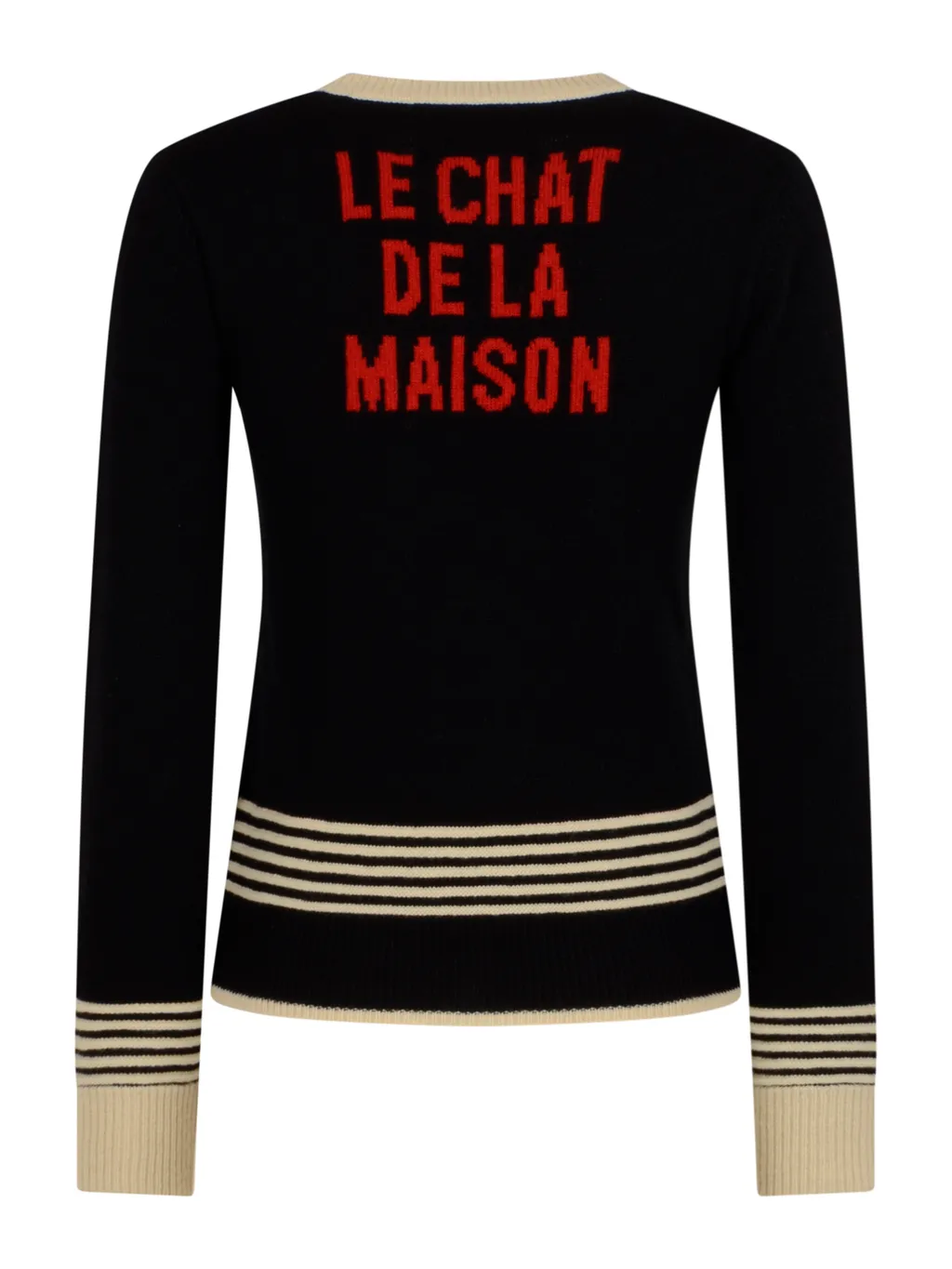 Animal Patterned Crewneck Jumper