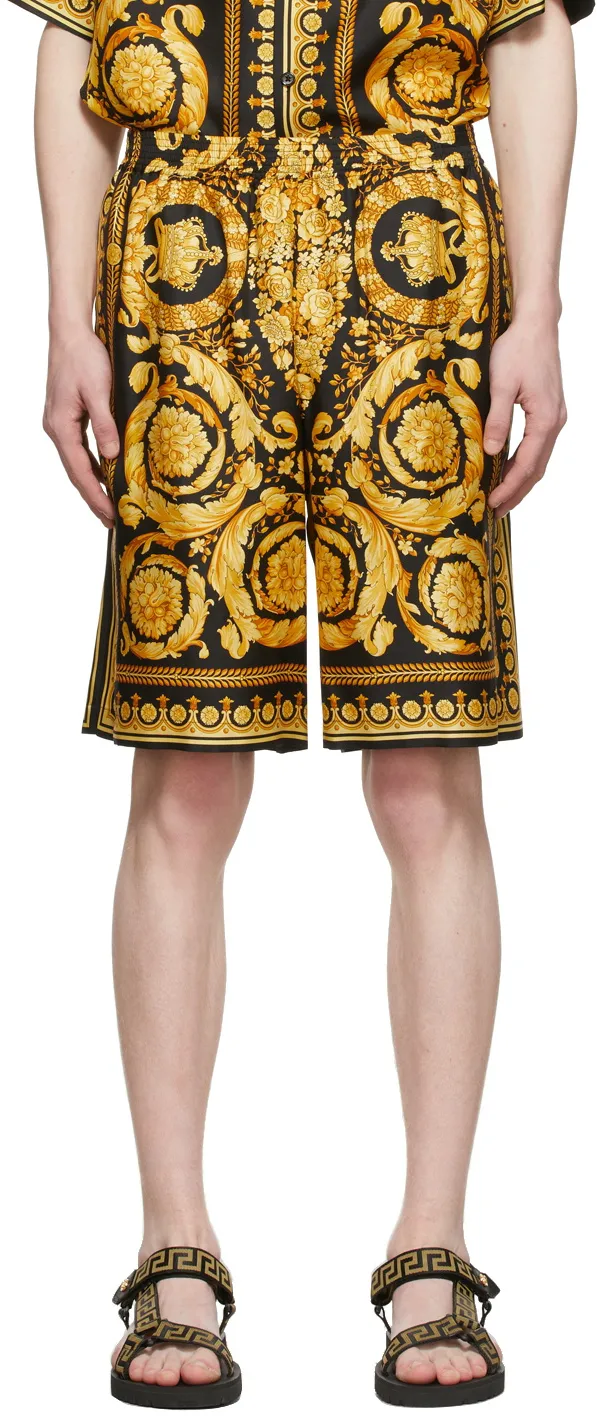 Barocco Print Bermuda Shorts
