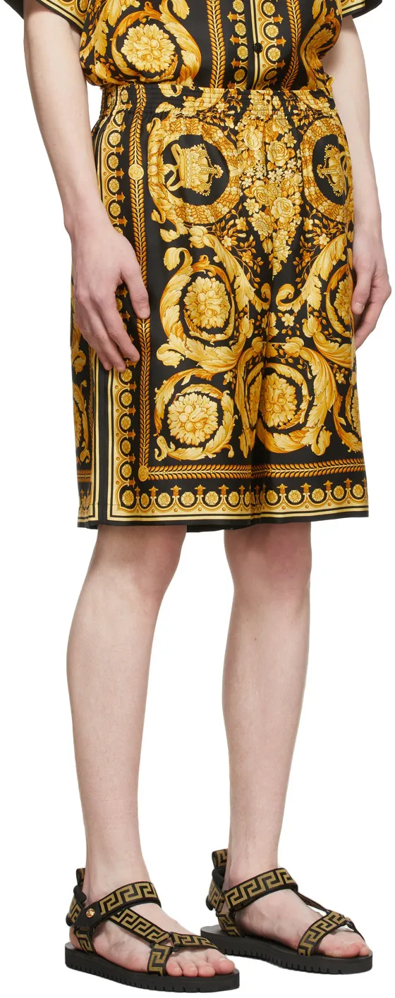 Barocco Print Bermuda Shorts