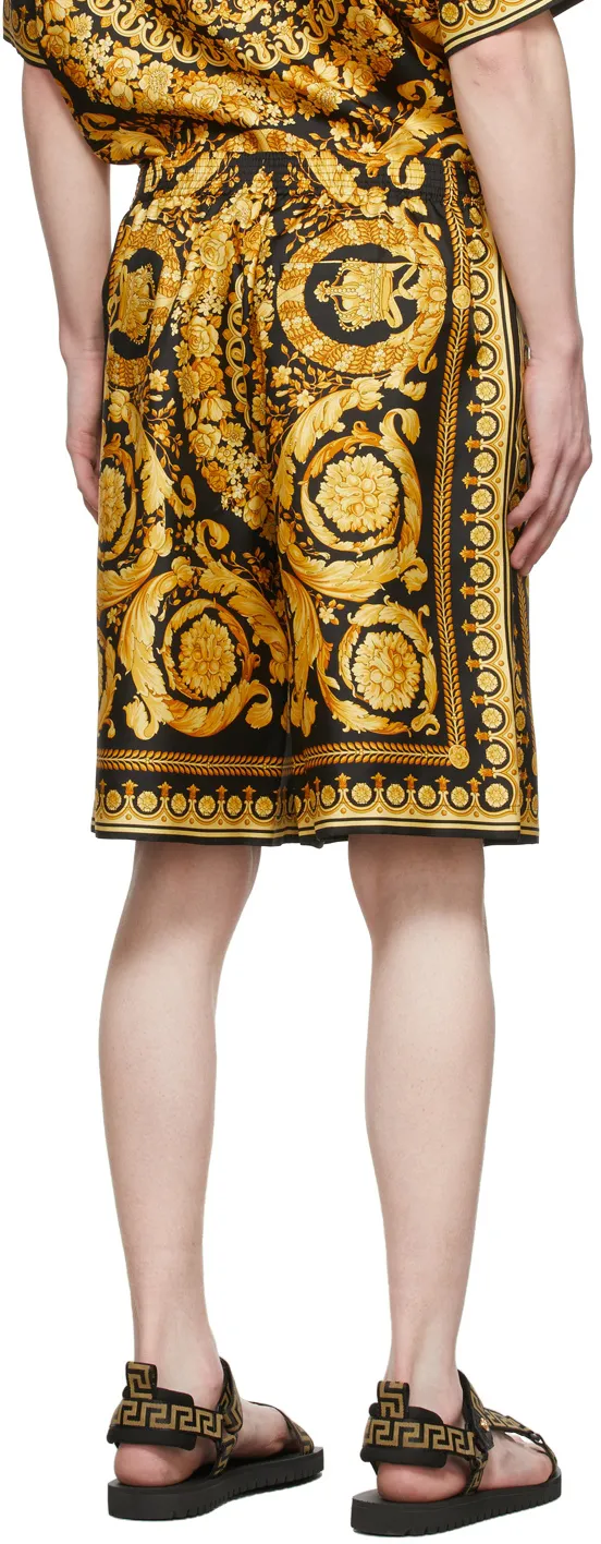 Barocco Print Bermuda Shorts