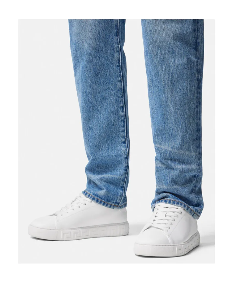 Greca Lace-Up Sneakers