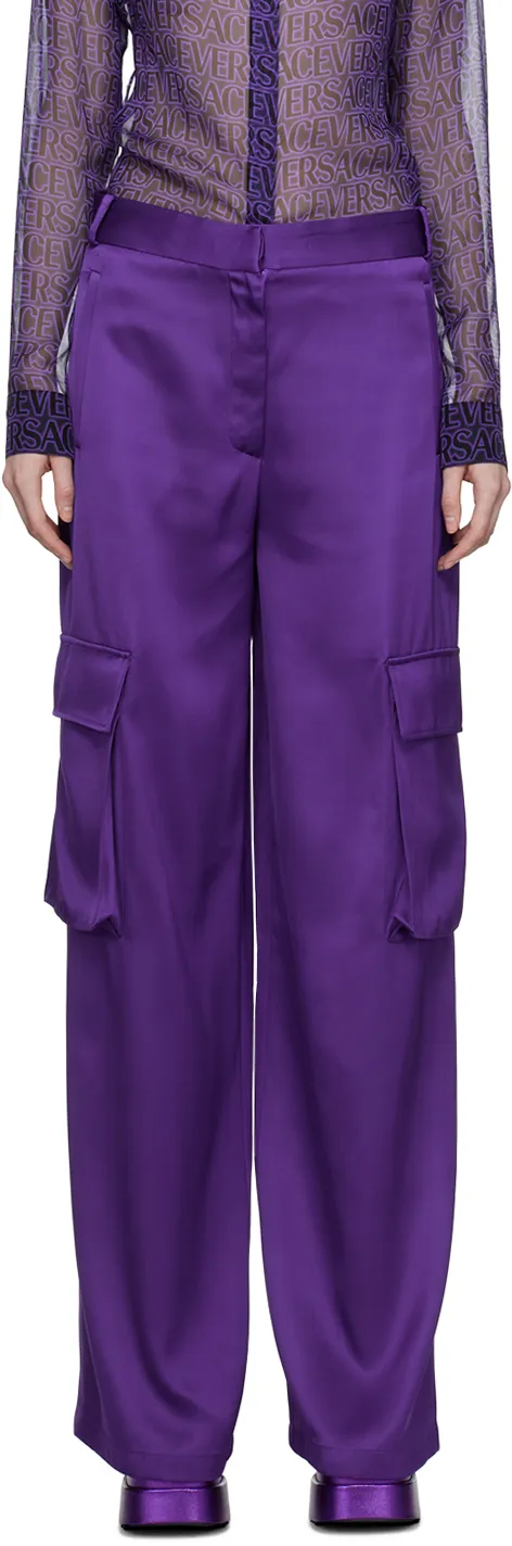 Wide-Leg Cargo Pants
