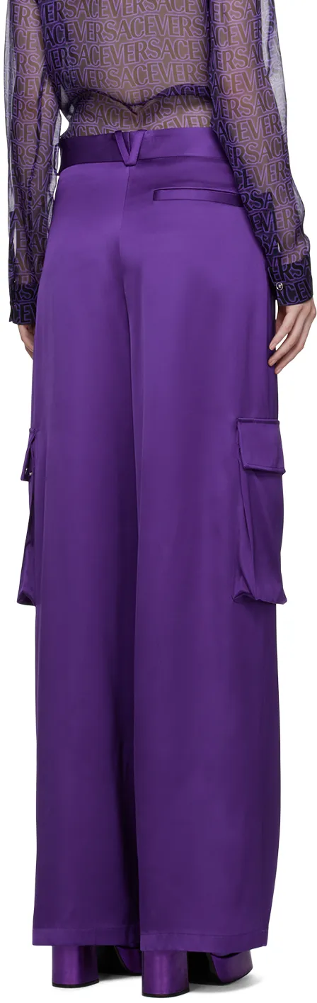 Wide-Leg Cargo Pants