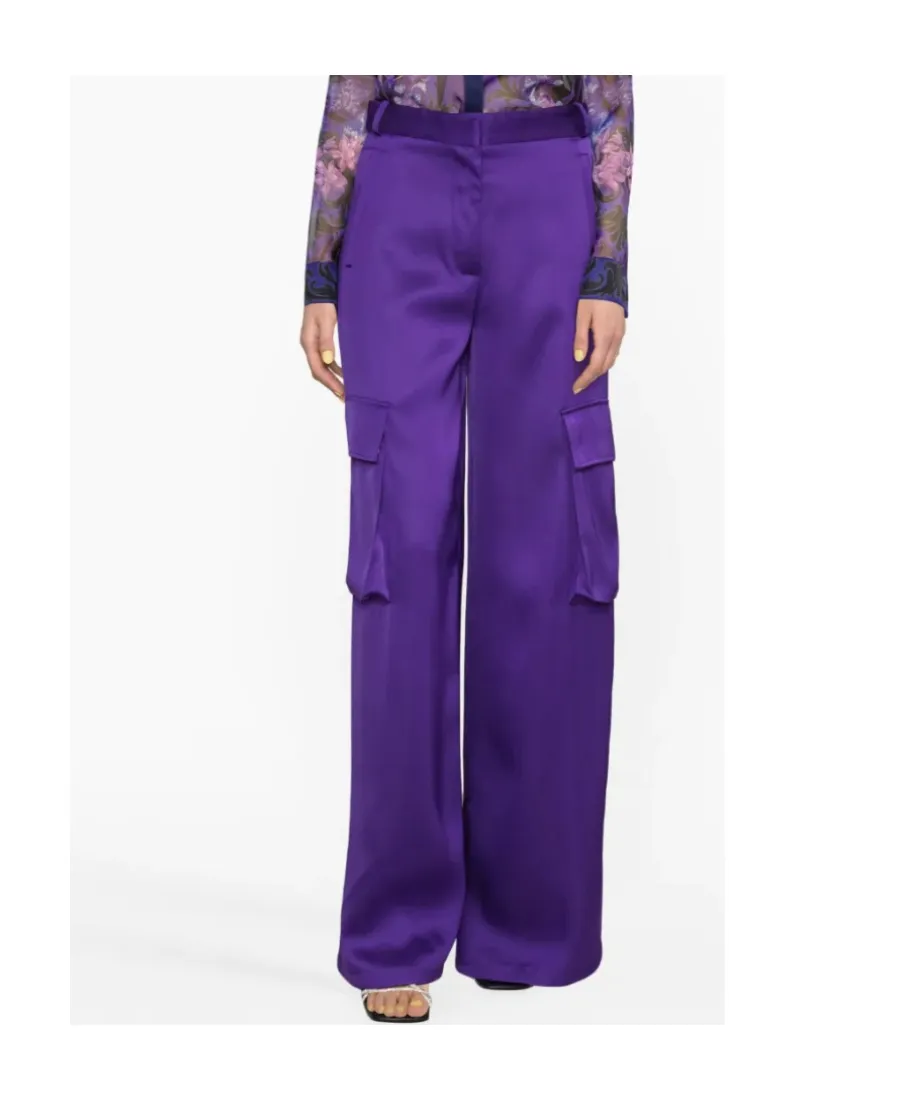 Wide-Leg Cargo Pants