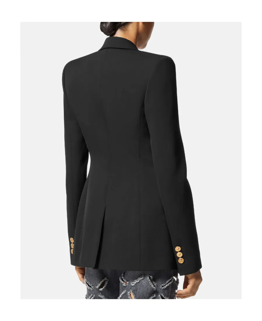 Single-Breasted Buttoned Blazer