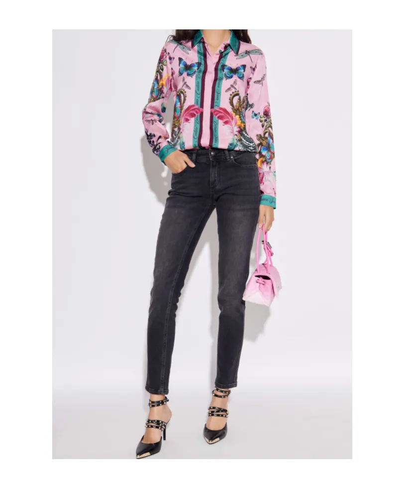 Patterned Long-Sleeved Shirt