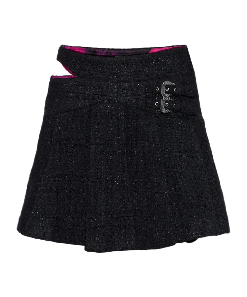 Pleated Mini Skirt