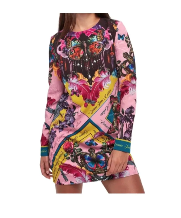 Patterned Mini Dress