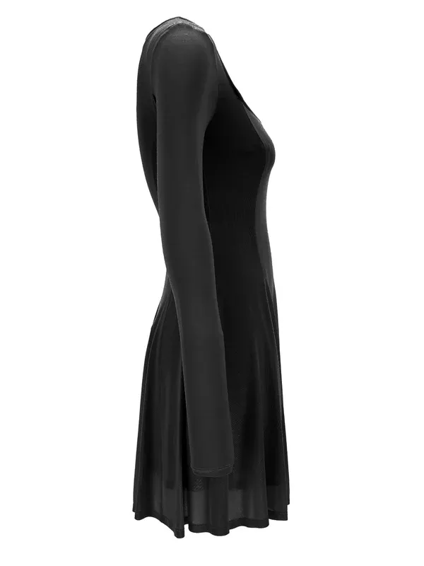 Couture Long Sleeved Mini Dress