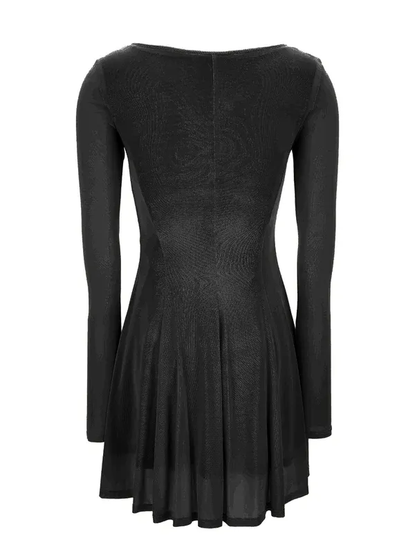 Couture Long Sleeved Mini Dress