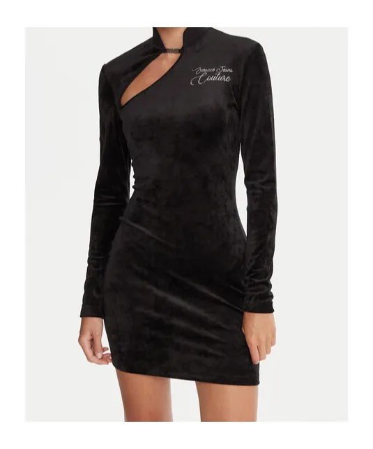 Logo Strap-Buckle Mini Dress