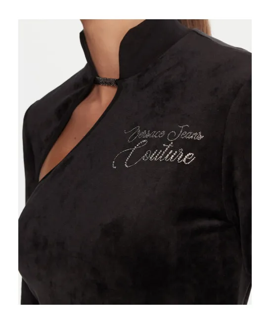 Logo Strap-Buckle Mini Dress