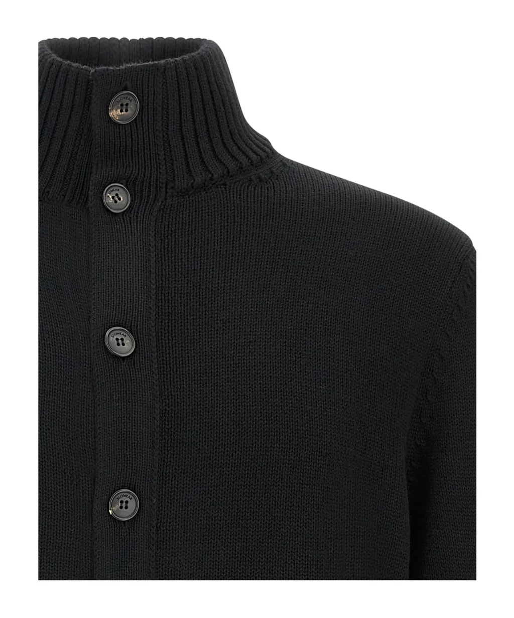 Chioto High-Neck Cardigan