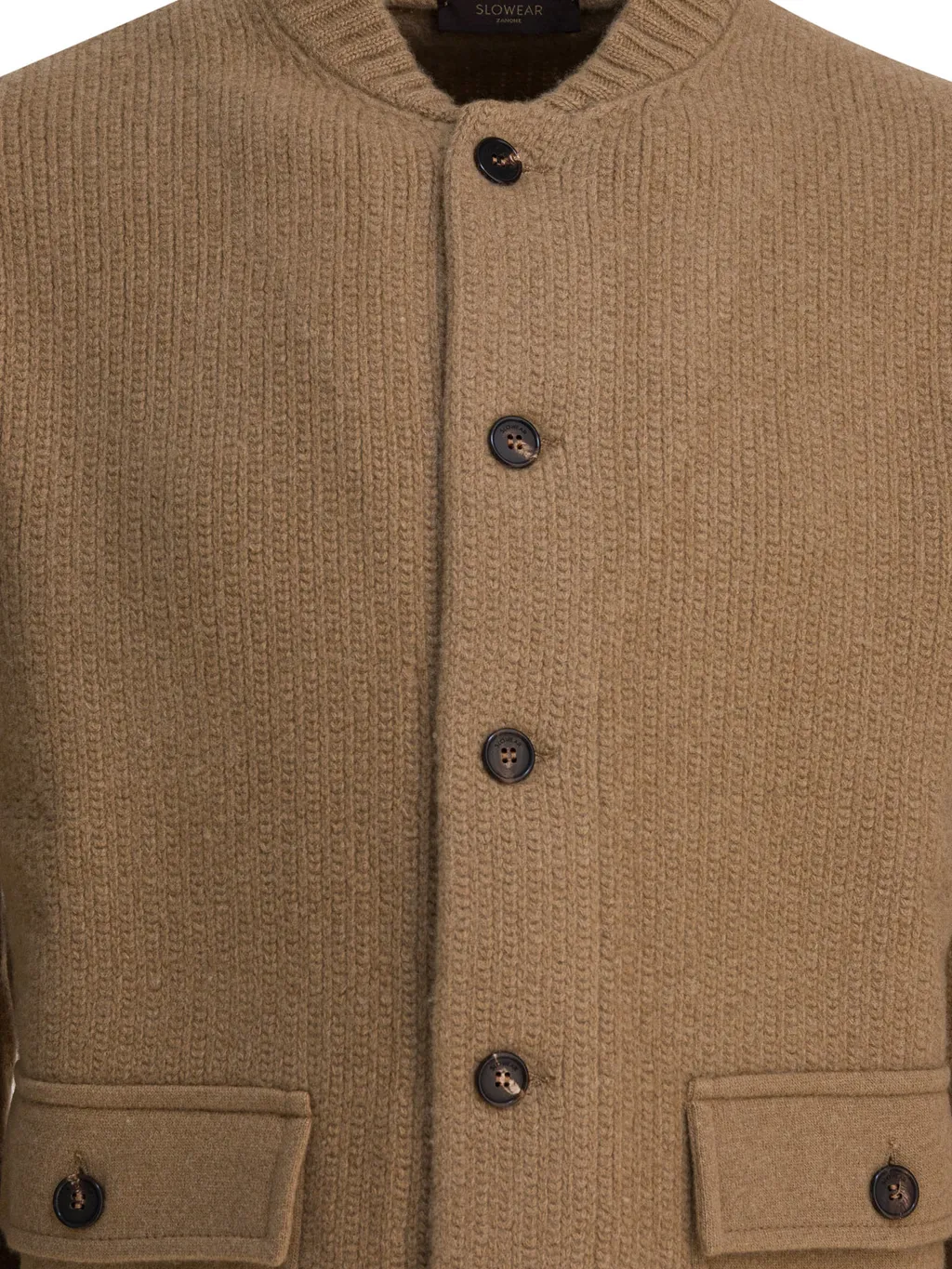 Buttoned Wool Jacket