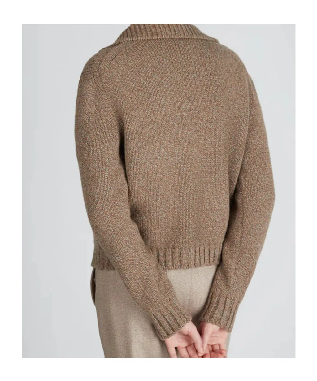 Button-Up Patch-Pocket Cardigan