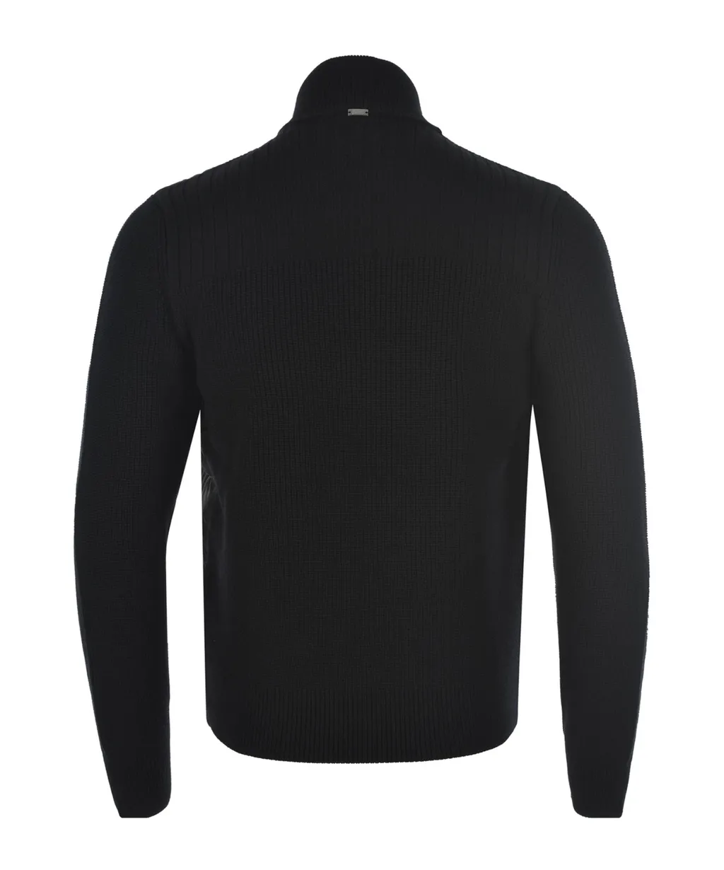 Zipper Long Sleeve Down Jacket