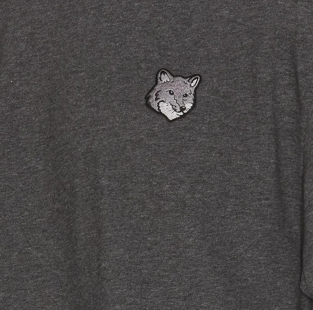 Fox Head Patch Crewneck T-Shirt