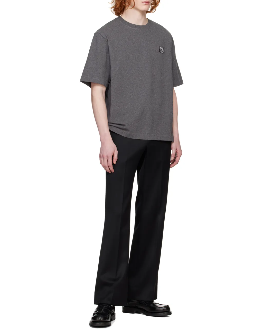 Fox Head Patch Crewneck T-Shirt