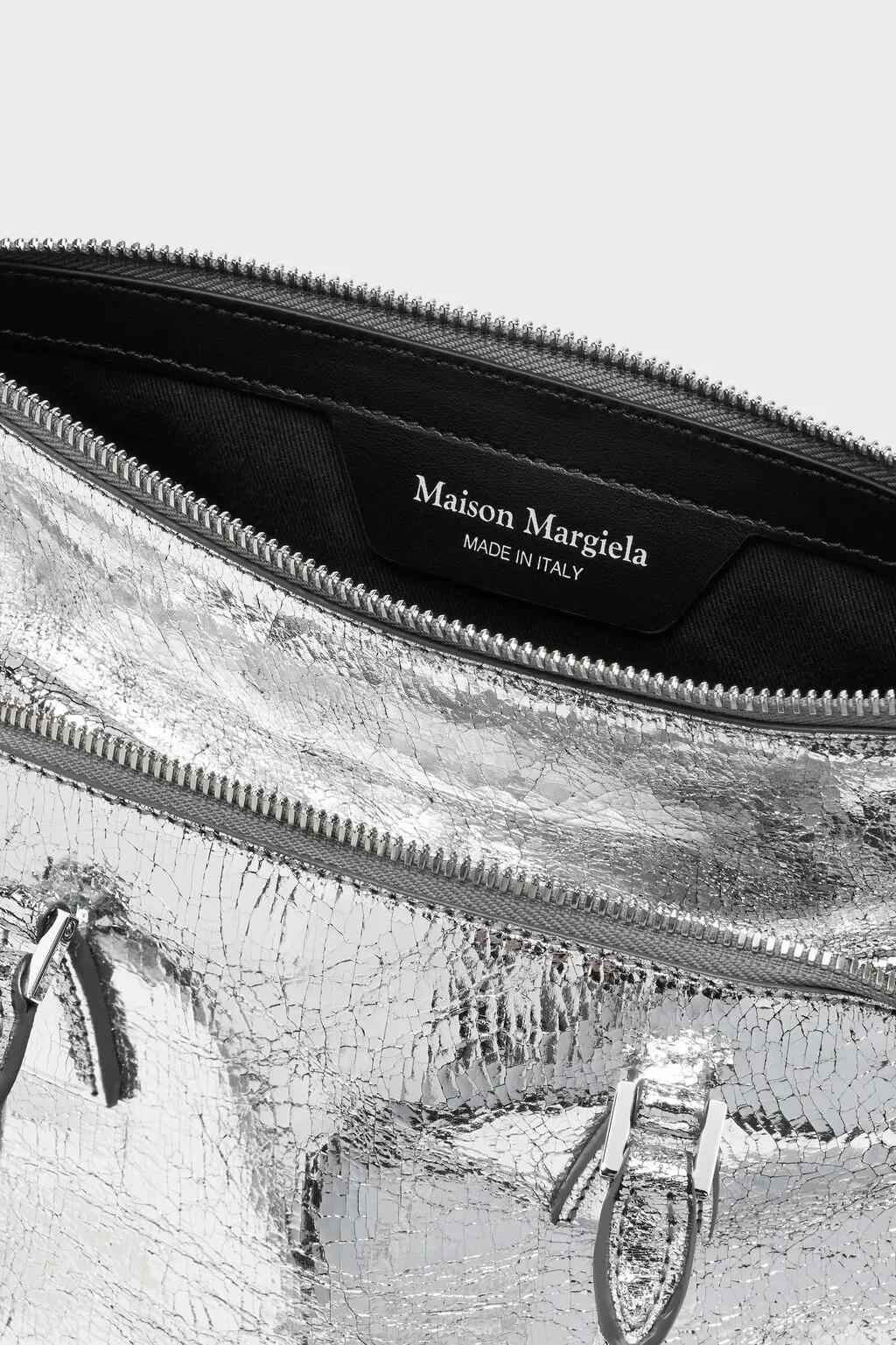 5Ac Metallic Effect Mini Handbag