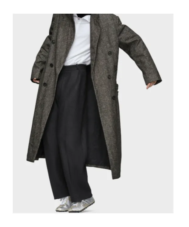 Double-Breasted Coat