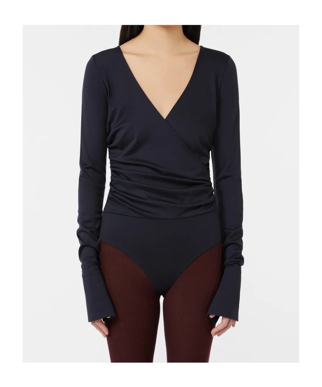 Wool Jersey Bodysuit