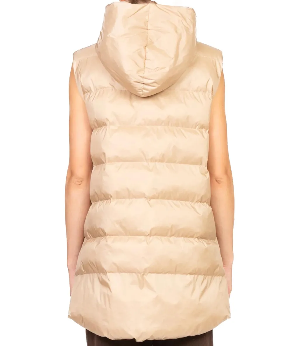 Zip-Up Hooded Gilet