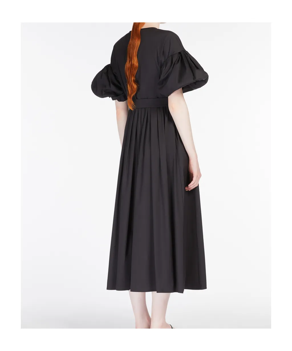 Stretch Poplin Sheath Dress