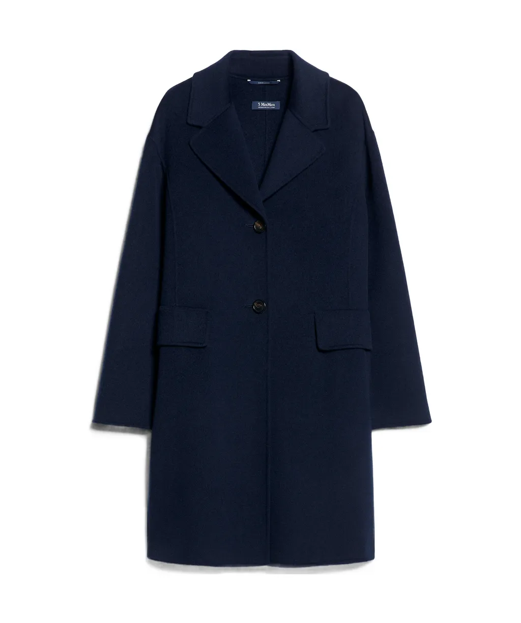 Single-Breasted Long-Sleeved Coat