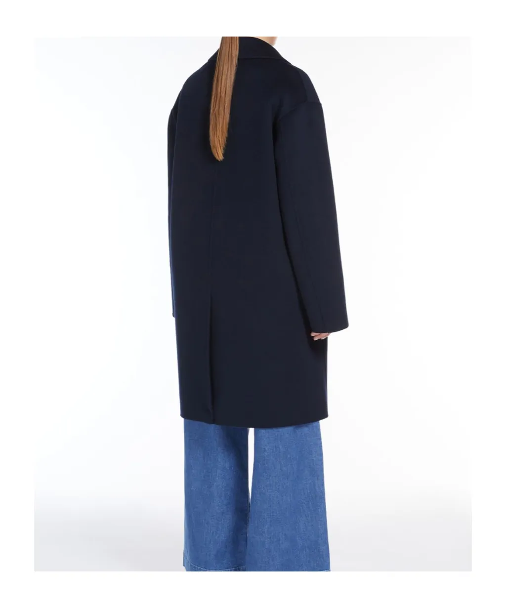 Single-Breasted Long-Sleeved Coat