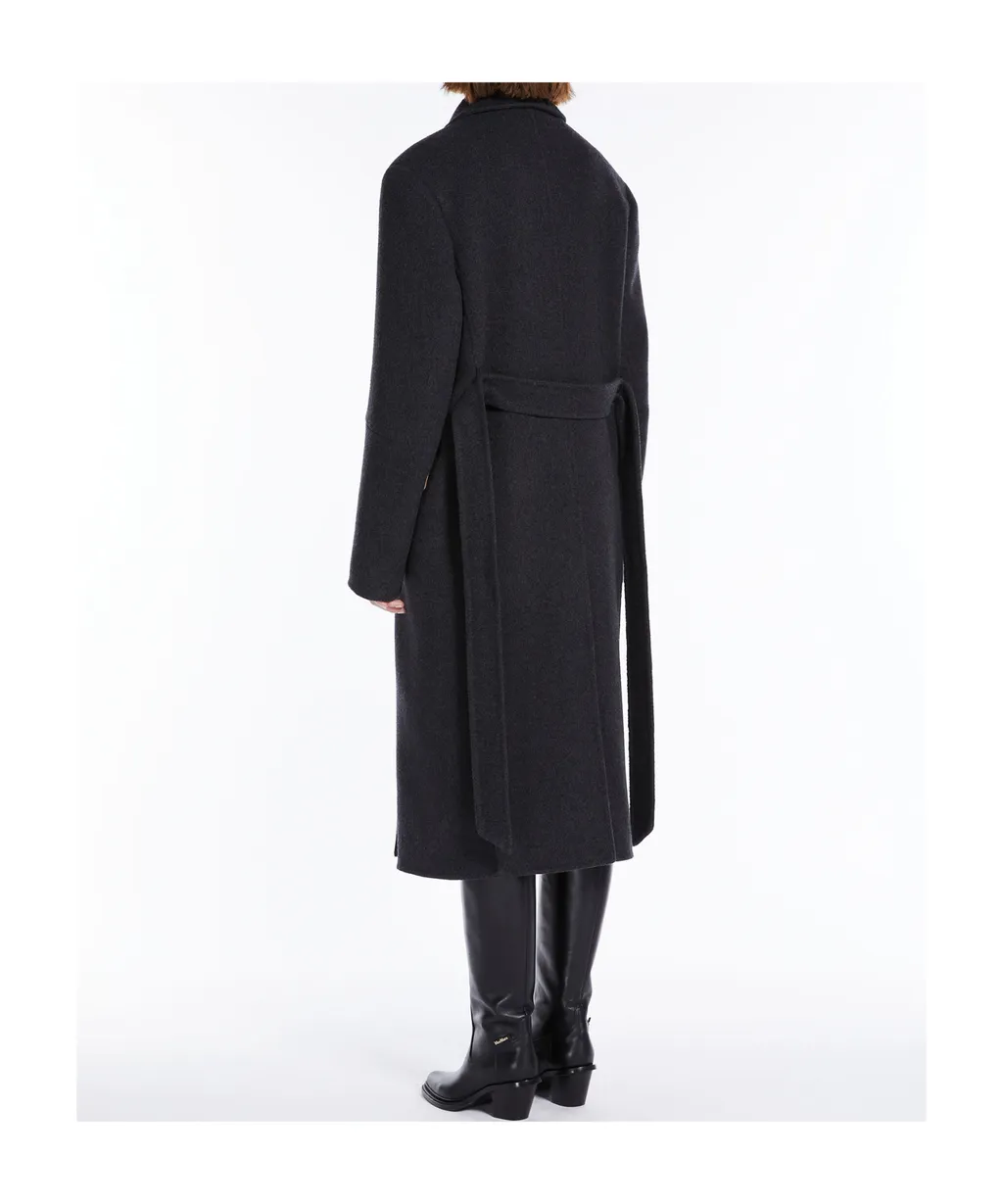 Double-Breasted Cashmere Coat